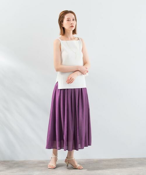 URBAN RESEARCH ROSSO / アーバンリサーチ ロッソ スカート | チンツギャザーフレアスカート | 詳細21