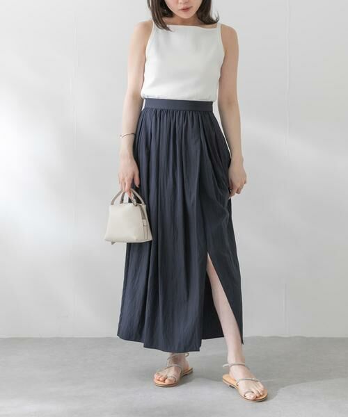 URBAN RESEARCH ROSSO / アーバンリサーチ ロッソ スカート | 撥水UVギャザーストレートスカート | 詳細2