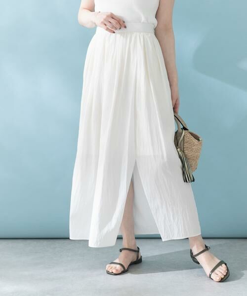 URBAN RESEARCH ROSSO / アーバンリサーチ ロッソ スカート | 撥水UVギャザーストレートスカート | 詳細25