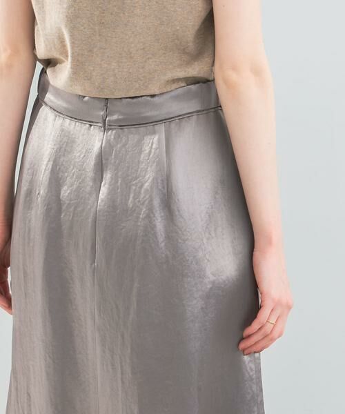 URBAN RESEARCH ROSSO / アーバンリサーチ ロッソ スカート | アセテートサテンスリットスカート | 詳細12