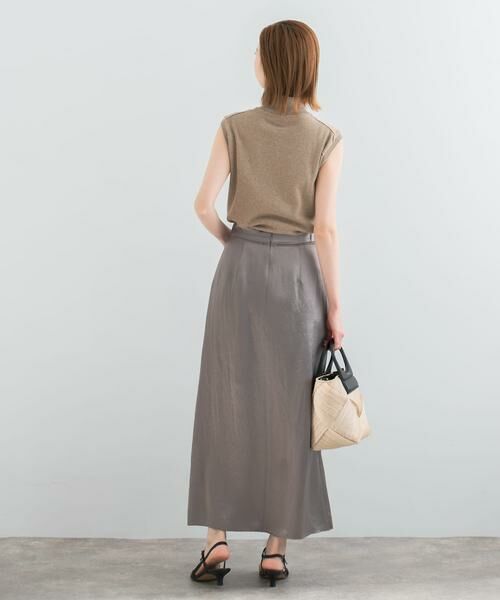 URBAN RESEARCH ROSSO / アーバンリサーチ ロッソ スカート | アセテートサテンスリットスカート | 詳細6