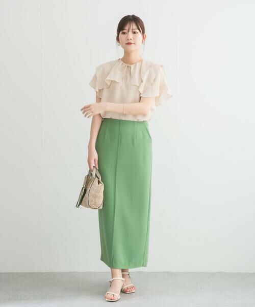 URBAN RESEARCH ROSSO / アーバンリサーチ ロッソ スカート | ピンタックペンシルスカート | 詳細2