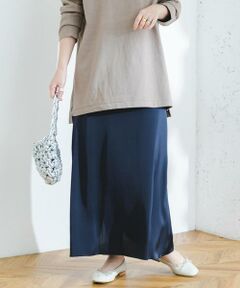 URBAN RESEARCH ROSSO / アーバンリサーチ ロッソ スカート | F by ROSSO　サテンマーメイドスカート