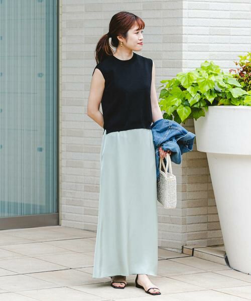 URBAN RESEARCH ROSSO / アーバンリサーチ ロッソ スカート | F by ROSSO サテンマーメイドスカート | 詳細3