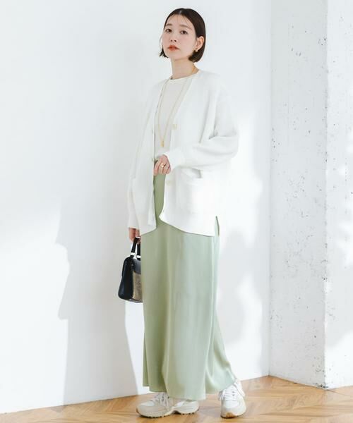 URBAN RESEARCH ROSSO / アーバンリサーチ ロッソ スカート | F by ROSSO サテンマーメイドスカート | 詳細8