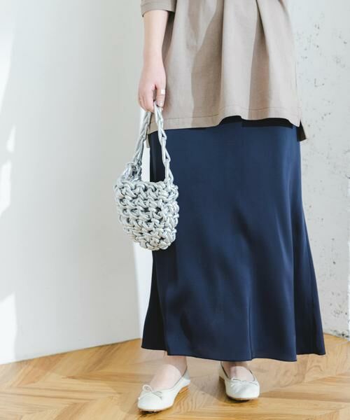 URBAN RESEARCH ROSSO / アーバンリサーチ ロッソ スカート | F by ROSSO サテンマーメイドスカート | 詳細12