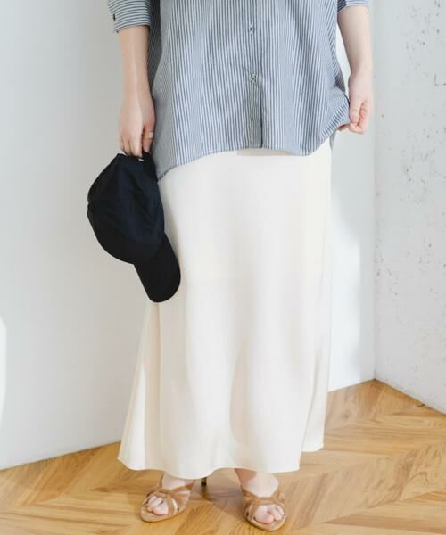 URBAN RESEARCH ROSSO / アーバンリサーチ ロッソ スカート | F by ROSSO サテンマーメイドスカート | 詳細22