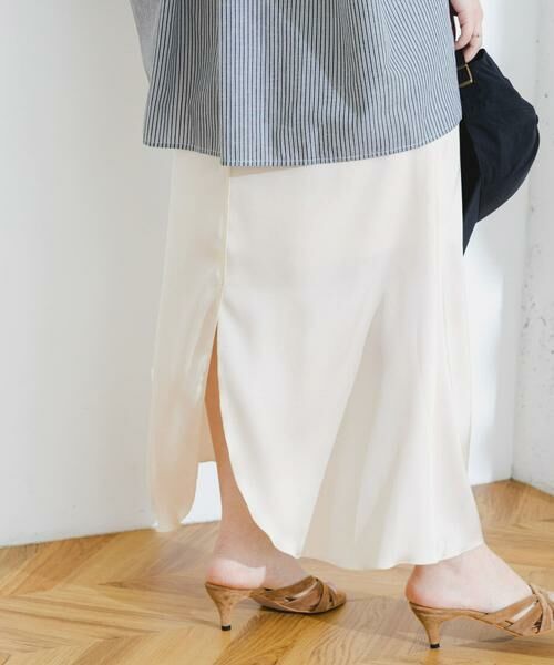 URBAN RESEARCH ROSSO / アーバンリサーチ ロッソ スカート | F by ROSSO サテンマーメイドスカート | 詳細24