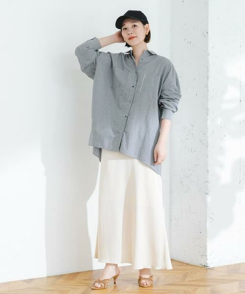 URBAN RESEARCH ROSSO / アーバンリサーチ ロッソ スカート | F by ROSSO サテンマーメイドスカート | 詳細25