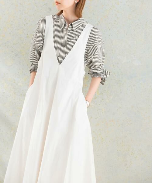 URBAN RESEARCH ROSSO / アーバンリサーチ ロッソ ワンピース | Vネックジャンパードレス | 詳細18