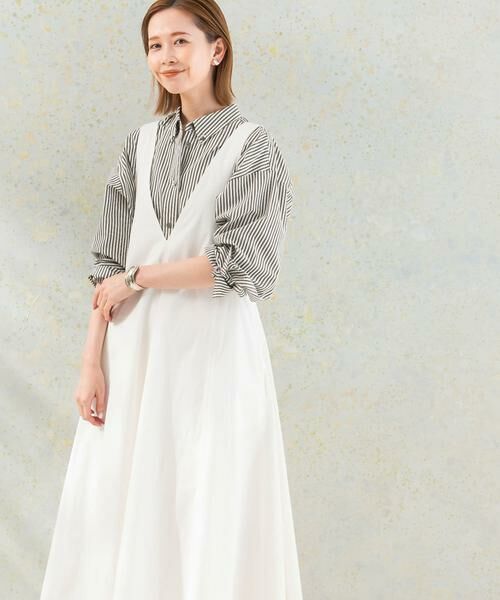 URBAN RESEARCH ROSSO / アーバンリサーチ ロッソ ワンピース | Vネックジャンパードレス | 詳細19