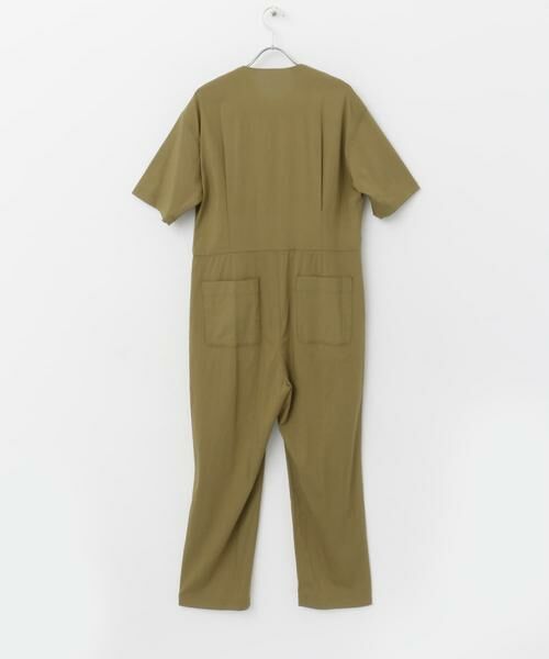 URBAN RESEARCH ROSSO / アーバンリサーチ ロッソ サロペット・オールインワン | F by ROSSO　ウエスト切り替えVネックオールインワン | 詳細10
