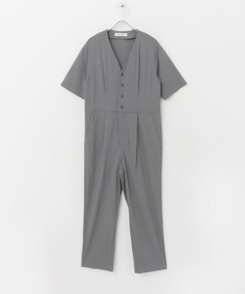 URBAN RESEARCH ROSSO / アーバンリサーチ ロッソ サロペット・オールインワン | F by ROSSO　ウエスト切り替えVネックオールインワン | 詳細17