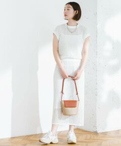 URBAN RESEARCH ROSSO / アーバンリサーチ ロッソ セットアップ | 『セットアップ対応』F by ROSSO　メッシュプルオーバー+ロングスカート