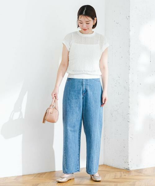 URBAN RESEARCH ROSSO / アーバンリサーチ ロッソ セットアップ | 『セットアップ対応』F by ROSSO　メッシュプルオーバー+ロングスカート | 詳細4