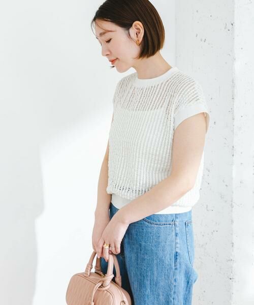 URBAN RESEARCH ROSSO / アーバンリサーチ ロッソ セットアップ | 『セットアップ対応』F by ROSSO　メッシュプルオーバー+ロングスカート | 詳細6