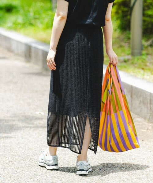 URBAN RESEARCH ROSSO / アーバンリサーチ ロッソ セットアップ | 『セットアップ対応』F by ROSSO　メッシュプルオーバー+ロングスカート | 詳細9