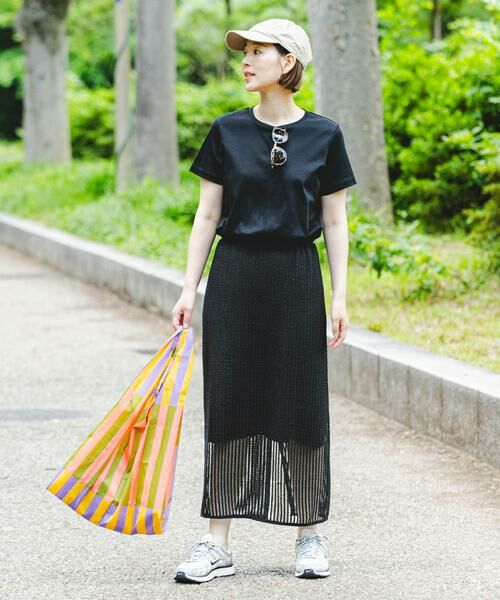 URBAN RESEARCH ROSSO / アーバンリサーチ ロッソ セットアップ | 『セットアップ対応』F by ROSSO　メッシュプルオーバー+ロングスカート | 詳細11