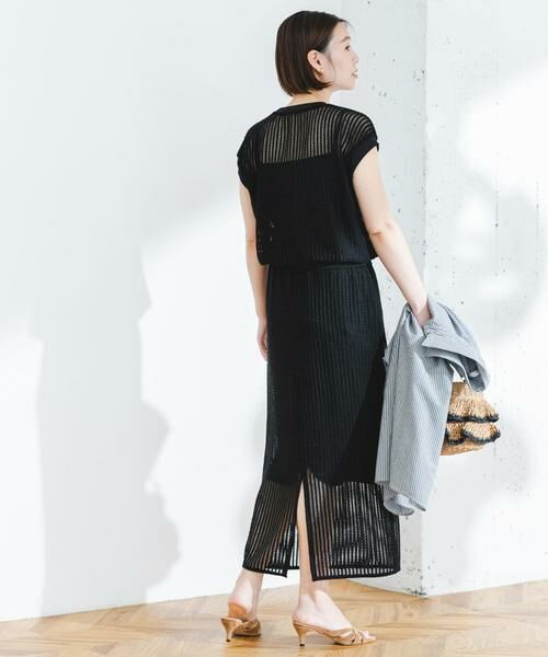 URBAN RESEARCH ROSSO / アーバンリサーチ ロッソ セットアップ | 『セットアップ対応』F by ROSSO　メッシュプルオーバー+ロングスカート | 詳細15