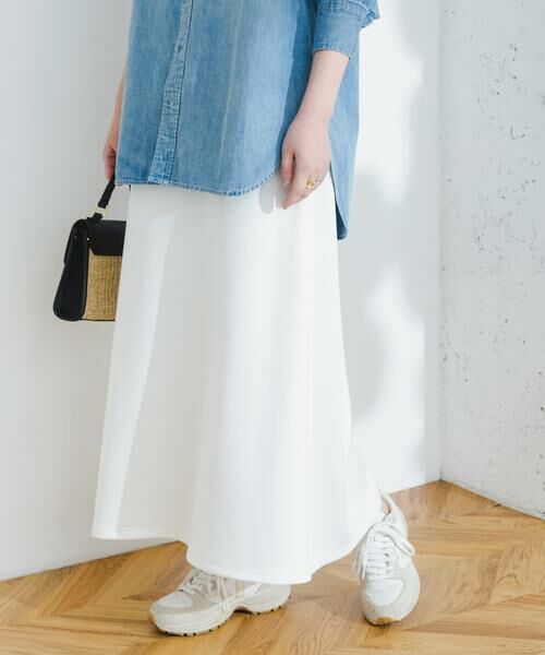 URBAN RESEARCH ROSSO / アーバンリサーチ ロッソ セットアップ | 『セットアップ対応』F by ROSSO　ダンボールショートジャケット+フレアスカート | 詳細6