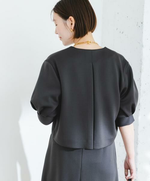 URBAN RESEARCH ROSSO / アーバンリサーチ ロッソ セットアップ | 『セットアップ対応』F by ROSSO　ダンボールショートジャケット+フレアスカート | 詳細19