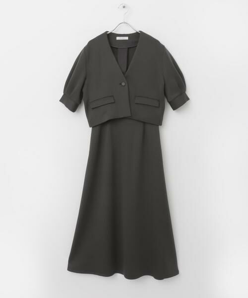 URBAN RESEARCH ROSSO / アーバンリサーチ ロッソ セットアップ | 『セットアップ対応』F by ROSSO　ダンボールショートジャケット+フレアスカート | 詳細24