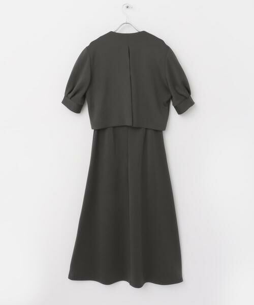 URBAN RESEARCH ROSSO / アーバンリサーチ ロッソ セットアップ | 『セットアップ対応』F by ROSSO　ダンボールショートジャケット+フレアスカート | 詳細27