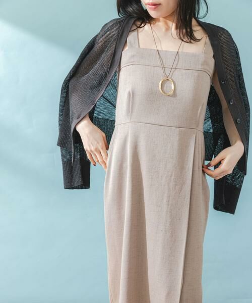 URBAN RESEARCH ROSSO / アーバンリサーチ ロッソ ワンピース | 2WAYストレートベアワンピース | 詳細1