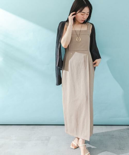 URBAN RESEARCH ROSSO / アーバンリサーチ ロッソ ワンピース | 2WAYストレートベアワンピース | 詳細3