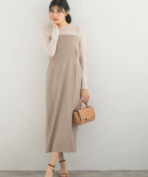 URBAN RESEARCH ROSSO / アーバンリサーチ ロッソ ワンピース | 2WAYストレートベアワンピース | 詳細4