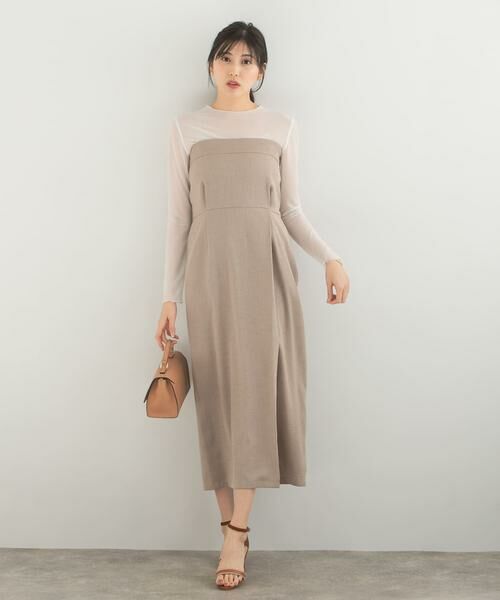 URBAN RESEARCH ROSSO / アーバンリサーチ ロッソ ワンピース | 2WAYストレートベアワンピース | 詳細7