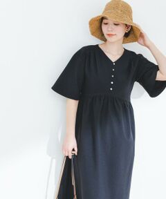 URBAN RESEARCH ROSSO / アーバンリサーチ ロッソ ワンピース | 『UR TECH DRYLUXE』F by ROSSO　ウエストマークワンピース