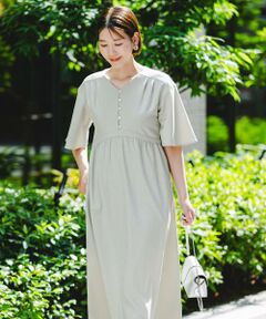 URBAN RESEARCH ROSSO / アーバンリサーチ ロッソ ワンピース | 『UR TECH DRYLUXE』F by ROSSO　ウエストマークワンピース