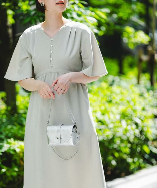 URBAN RESEARCH ROSSO / アーバンリサーチ ロッソ ワンピース | 『UR TECH DRYLUXE』F by ROSSO　ウエストマークワンピース | 詳細13