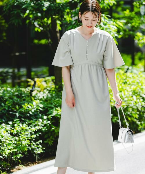 URBAN RESEARCH ROSSO / アーバンリサーチ ロッソ ワンピース | 『UR TECH DRYLUXE』F by ROSSO　ウエストマークワンピース | 詳細14