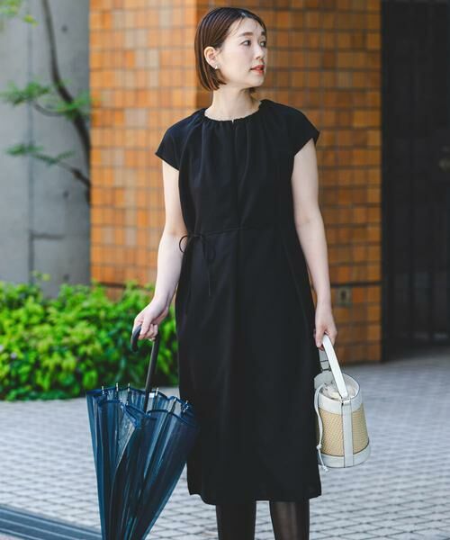 URBAN RESEARCH ROSSO / アーバンリサーチ ロッソ ワンピース | F by ROSSO　ドライタッチギャザーネックワンピース | 詳細14