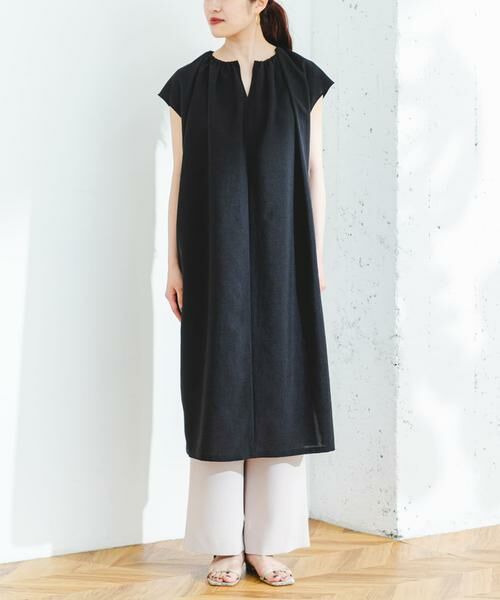 URBAN RESEARCH ROSSO / アーバンリサーチ ロッソ ワンピース | F by ROSSO　ドライタッチギャザーネックワンピース | 詳細20