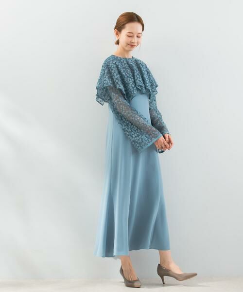 URBAN RESEARCH ROSSO / アーバンリサーチ ロッソ ドレス | レースケープドレス | 詳細1