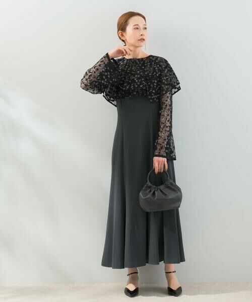 URBAN RESEARCH ROSSO / アーバンリサーチ ロッソ ドレス | レースケープドレス | 詳細10