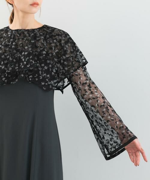URBAN RESEARCH ROSSO / アーバンリサーチ ロッソ ドレス | レースケープドレス | 詳細17