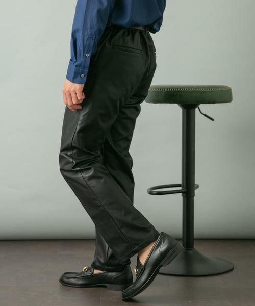 URBAN RESEARCH ROSSO / アーバンリサーチ ロッソ その他パンツ | 『セットアップ対応』『XLサイズあり』Fake Fabricストレッチスラックス | 詳細19