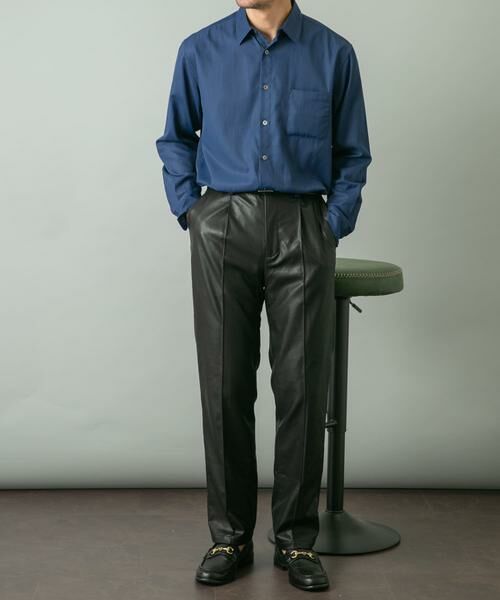 URBAN RESEARCH ROSSO / アーバンリサーチ ロッソ その他パンツ | 『セットアップ対応』『XLサイズあり』Fake Fabricストレッチスラックス | 詳細20