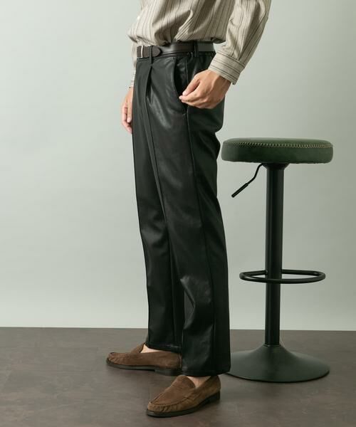 URBAN RESEARCH ROSSO / アーバンリサーチ ロッソ その他パンツ | 『セットアップ対応』『XLサイズあり』Fake Fabricストレッチスラックス | 詳細25