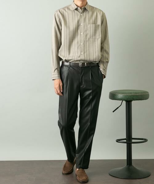 URBAN RESEARCH ROSSO / アーバンリサーチ ロッソ その他パンツ | 『セットアップ対応』『XLサイズあり』Fake Fabricストレッチスラックス | 詳細29