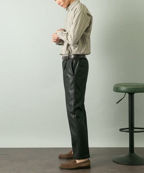 URBAN RESEARCH ROSSO / アーバンリサーチ ロッソ その他パンツ | 『セットアップ対応』『XLサイズあり』Fake Fabricストレッチスラックス | 詳細30