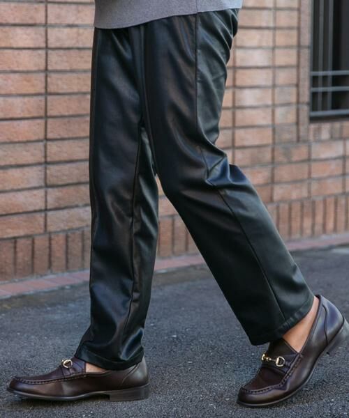 URBAN RESEARCH ROSSO / アーバンリサーチ ロッソ その他パンツ | 『セットアップ対応』『XLサイズあり』Fake Fabricストレッチスラックス | 詳細4