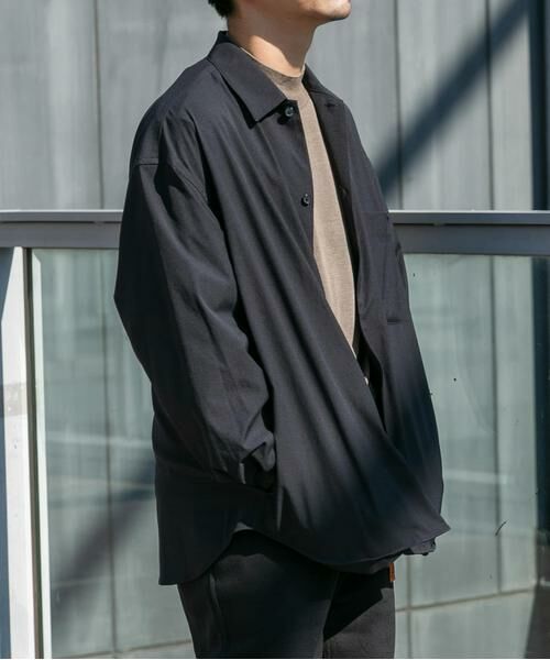 URBAN RESEARCH ROSSO / アーバンリサーチ ロッソ その他アウター | 『セットアップ対応』MARUI ORIMONO　3H DryFabricストレッチシャツジャケット | 詳細13