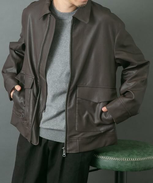 URBAN RESEARCH ROSSO / アーバンリサーチ ロッソ ブルゾン | 『XLサイズあり』Fake Fabricブルゾン | 詳細12