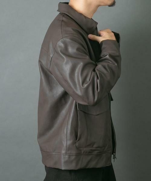 URBAN RESEARCH ROSSO / アーバンリサーチ ロッソ ブルゾン | 『XLサイズあり』Fake Fabricブルゾン | 詳細15