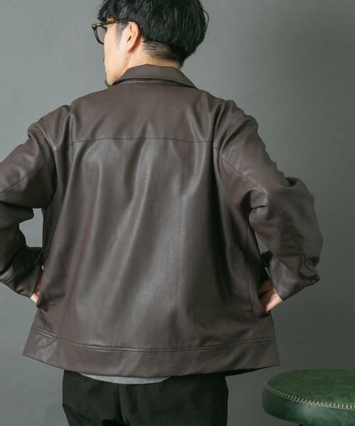 URBAN RESEARCH ROSSO / アーバンリサーチ ロッソ ブルゾン | 『XLサイズあり』Fake Fabricブルゾン | 詳細17